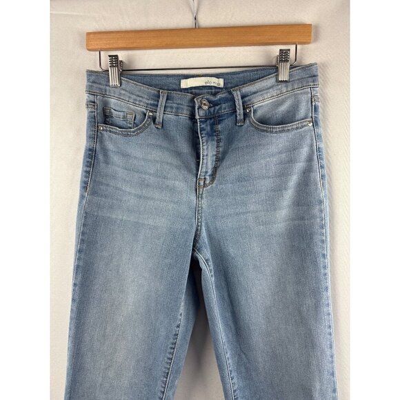 Ella Moss Womens Light Blue Slim Fit Jeans Size 4 Mid-Rise Denim Comfortable Eve - Picture 1 of 7